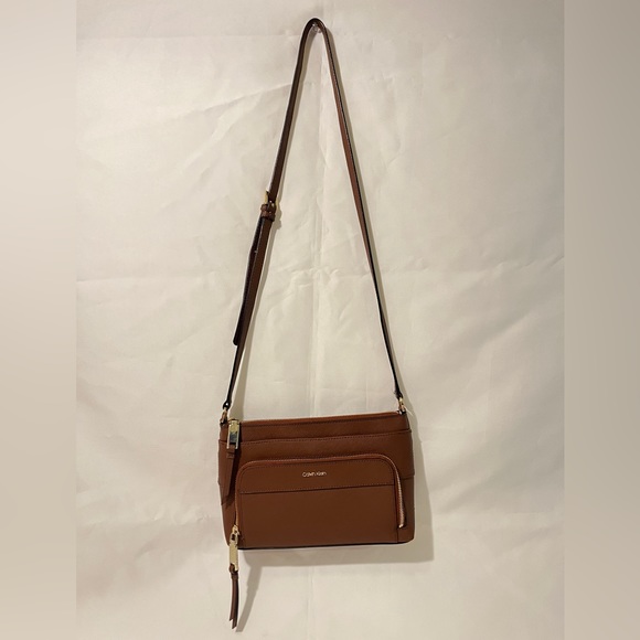Calvin Klein Brown Crossbody Bag - Picture 2 of 5